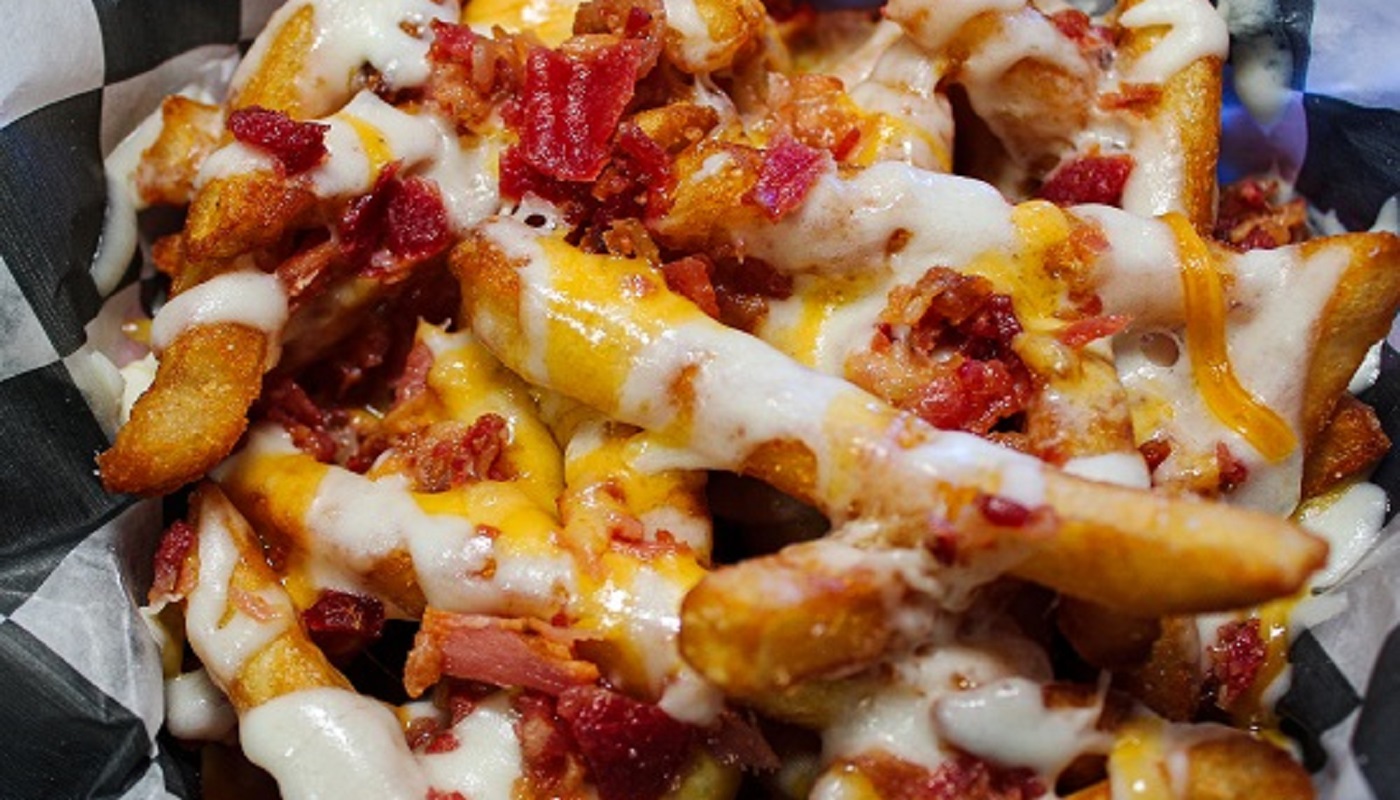 BASKET OF FRIES w/ CHEESE & BACON image