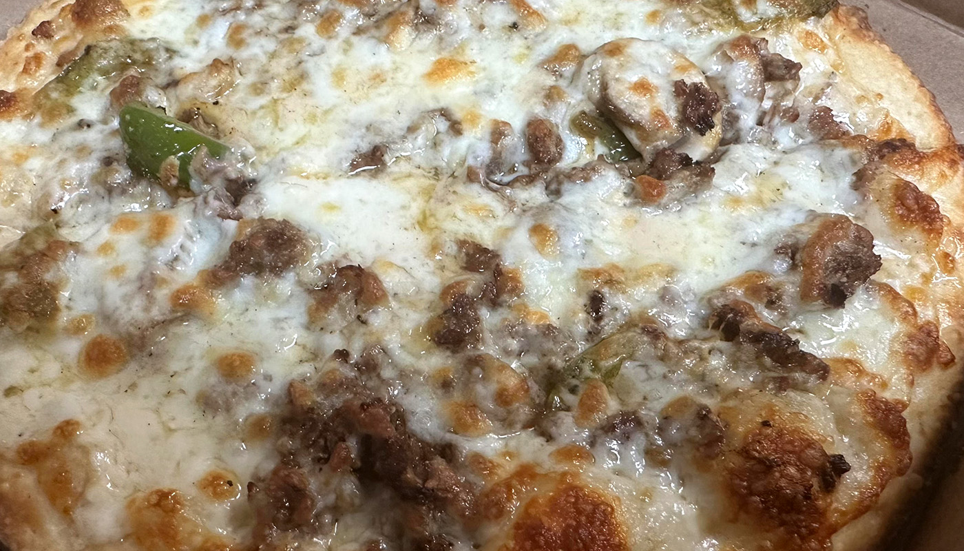 PHILLY CHEESESTEAK PIZZA image