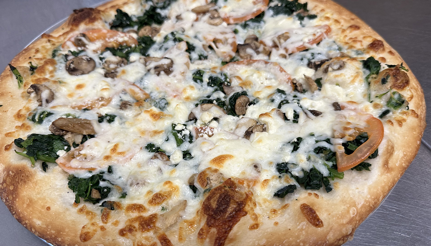 SPINACH FLORENTINE PIZZA image